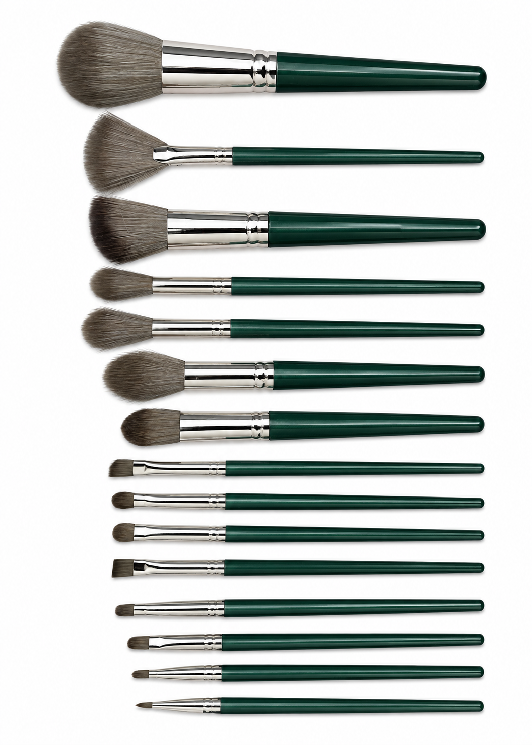 Set of 14 Makeup Brushes